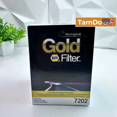 NAPA Gold 7202 Premium Engine Oil Filter OEM FOR Toyota Lexus Scion Pontiac - New - Real photo at TamDo.us