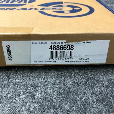 Napa Premium Brake Rotor 4886698 Cadillac Deville 2000-2005 - Thumbnail 3