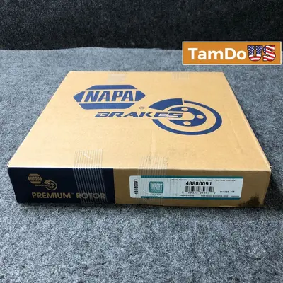 Napa Premium Brake Rotor 48880091 Hyundai Santa Fe 2001-2006 - Thumbnail 1