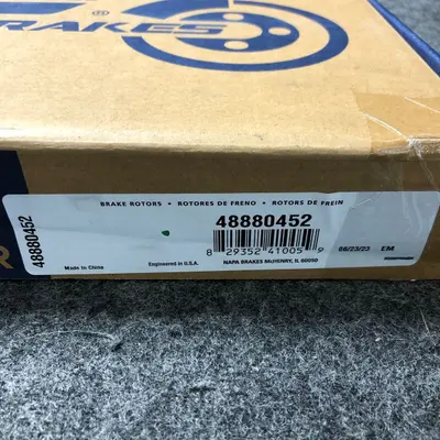 Napa Premium Brake Rotor 48880452 Kia Rio 2005-2011 - Thumbnail 2