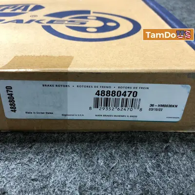 Napa Premium Brake Rotor 48880470 Toyota Camry 2007-2011 - Thumbnail 4