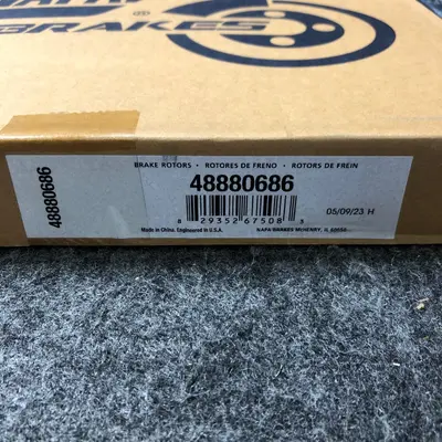 NAPA Premium Brake Rotor 48880686 OE Fitment Quality Steel Disc - Thumbnail 3