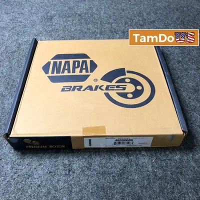 NAPA Premium Brake Rotor 48880686 OE Fitment Quality Steel Disc - Thumbnail 1