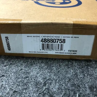 Napa Premium Brake Rotor 48880758 Ford Flex Taurus 2010-2019 - Thumbnail 3