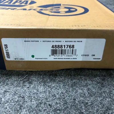 NAPA Premium Brake Rotor for 2014-2023 Jeep Cherokee - Thumbnail 2