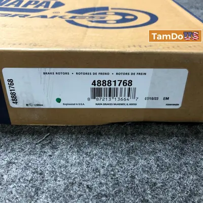NAPA Premium Brake Rotor for 2014-2023 Jeep Cherokee - Thumbnail 4