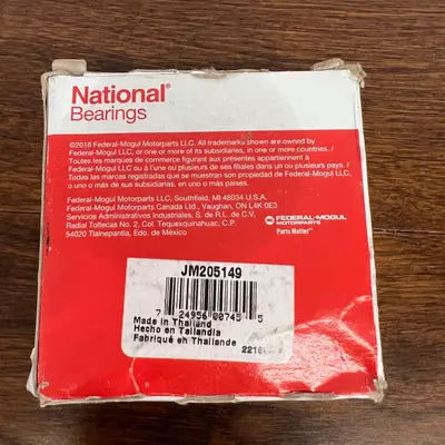National JM205149 Taper Bearing Cone - Thumbnail 6
