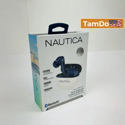 Nautica T200-Plus Wireless Earbuds 16HR Playtime, Fast Pairing - Thumbnail 1