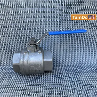 NAVCO S20 2" NACE CF8M Full Port Stainless 2000WOG Ball Valve - New - Real photo at TamDo.us
