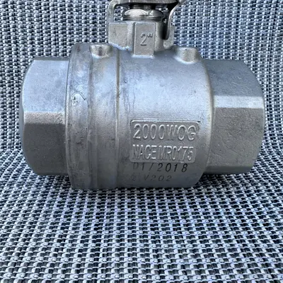 NAVCO S20 2" NACE CF8M Full Port Stainless 2000WOG Ball Valve - Thumbnail 3