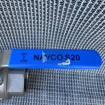 NAVCO S20 2" NACE CF8M Full Port Stainless 2000WOG Ball Valve - Thumbnail 4