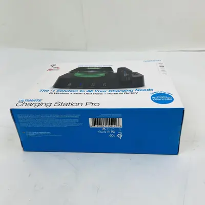 Naztech Charging Station Pro, 15W Qi Wireless + USB-C, 4000mAh Battery - Thumbnail 3