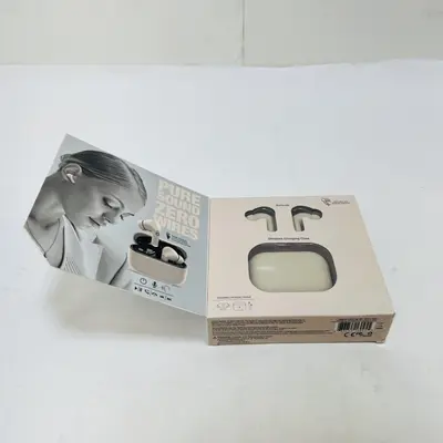 Naztech Xpods Pro Special Edition Bluetooth Earbuds, Gold Wireless Charging Case - Thumbnail 4