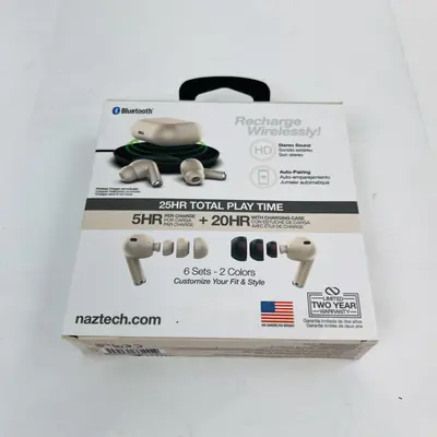 Naztech Xpods Pro True Wireless Earbuds, 25H Playtime, Touch, Charging Case - Thumbnail 3