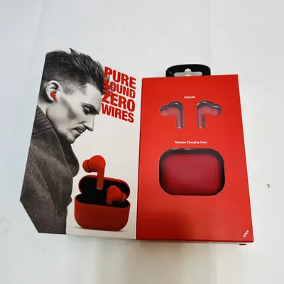 Naztech Xpods Pro True Wireless Earbuds, Bluetooth 5.0, 25Hr Playtime – Red - Thumbnail 4