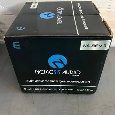 Nemesis Audio NA-8E v.3 Euphoric Series 8" 650W RMS Car Subwoofer Bass Speaker - Thumbnail 9