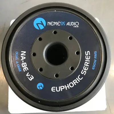 Nemesis Audio NA-8E v.3 Euphoric Series 8" 650W RMS Car Subwoofer Bass Speaker - Thumbnail 5