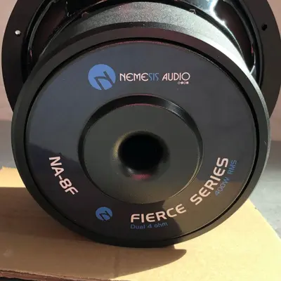 Nemesis Audio NA-8F 800W Max Dual 4-Ohm 8" Subwoofer - Thumbnail 5