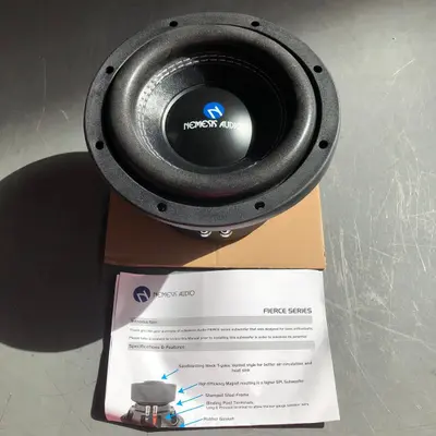 Nemesis Audio NA-8F 800W Max Dual 4-Ohm 8" Subwoofer - Thumbnail 2