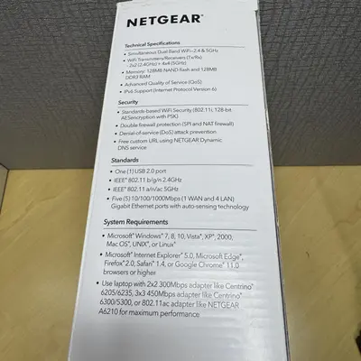 Netgear AC1750 Smart WiFi Router - 802.11 AC Dual Band Gigabit - Thumbnail 4