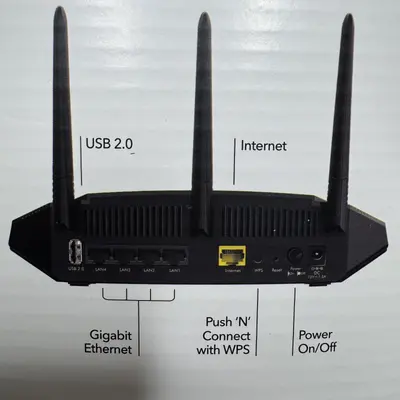 Netgear AC1750 Smart WiFi Router - 802.11 AC Dual Band Gigabit - Thumbnail 3