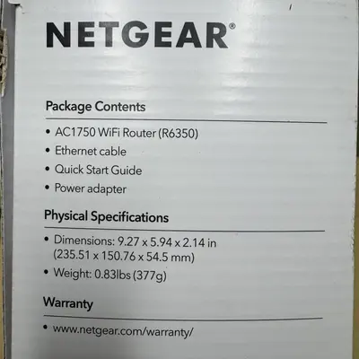Netgear AC1750 Smart WiFi Router - 802.11 AC Dual Band Gigabit - Thumbnail 2