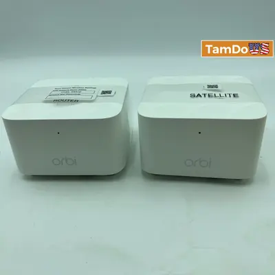 NETGEAR Orbi RBK13 AC1200 Mesh WiFi System Router + Satellite - New Open Box - Real photo at TamDo.us
