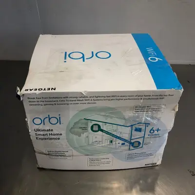 NETGEAR Orbi RBK852 AX6000 Tri-Band WiFi 6 Mesh System RBR850 Router + RBS850 - Thumbnail 8