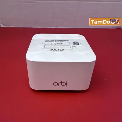 Netgear Orbi RBR10 Dual-Band Mesh WiFi Router - Thumbnail 1