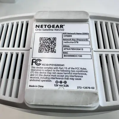 NETGEAR Orbi Satellite RBS50 Tri-Band WiFi Mesh Extender, AC3000 - Thumbnail 6