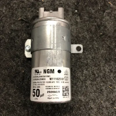 New Genuine OEM Whirlpool Washer Washing Machine Run Capacitor W11395618 - Thumbnail 2