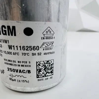 New Genuine OEM Whirlpool Washer Washing Machine Run Capacitor W11395618 - Thumbnail 6