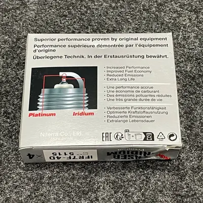 NGK IFR7F-4D Laser Iridium Spark Plugs 5115, Set of 4 - Thumbnail 4
