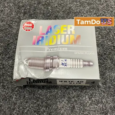 NGK IFR7F-4D Laser Iridium Spark Plugs 5115, Set of 4 - Thumbnail 1