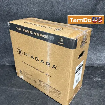 Niagara Sabre Stealth 1.1 GPF Toilet Tank White Left Hand 22.0300.01LWH - Thumbnail 1