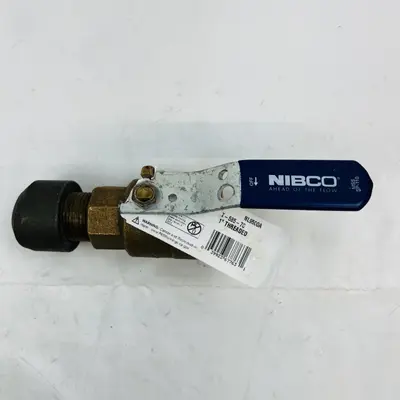 NIBCO NL9500A Brass Ball Valve, 1" Threaded - Thumbnail 2