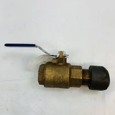 NIBCO NL9500A Brass Ball Valve, 1" Threaded - Thumbnail 3