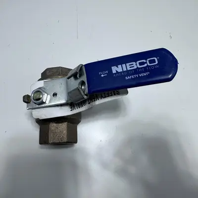 Nibco T-585-70-SV 1" Threaded Ball Valve - Thumbnail 1
