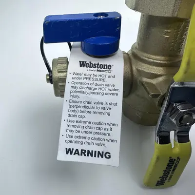 Nibco Webstone Brass Diverter Valves - Thumbnail 6