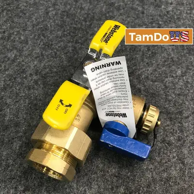 Nibco Webstone Brass Diverter Valves - Thumbnail 1
