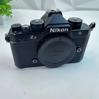Nikon Z f Mirrorless Digital Camera Body Only 24.5MP 4K Black FX Format Zf - Thumbnail 3