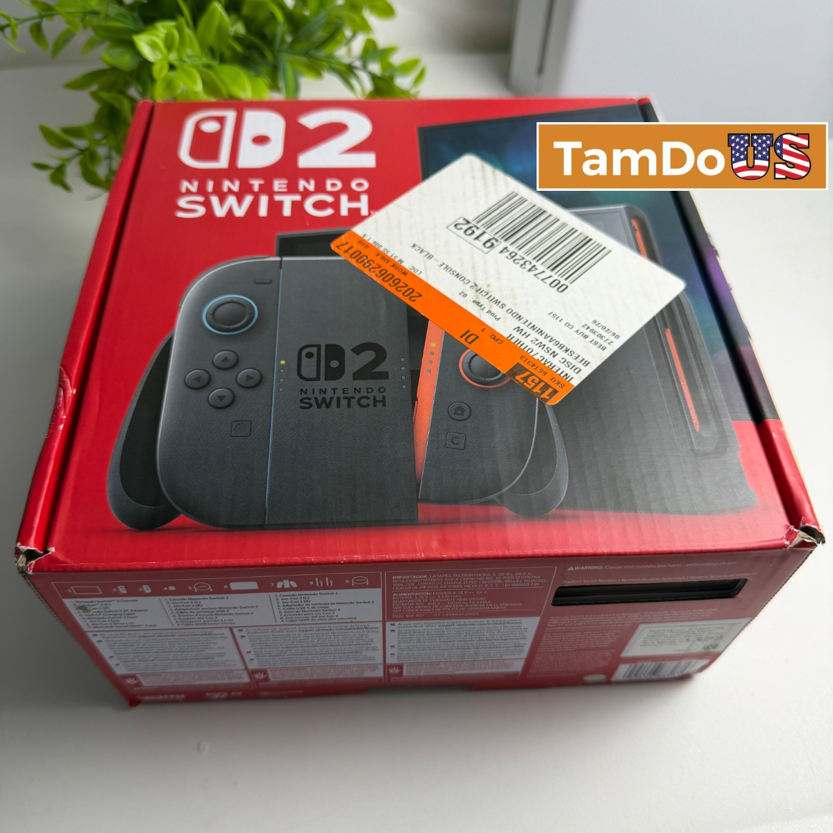 Nintendo Switch 2 Handheld Gaming Console (Black) Next-Gen System - Photo 1 - Real photo at TamDo.us