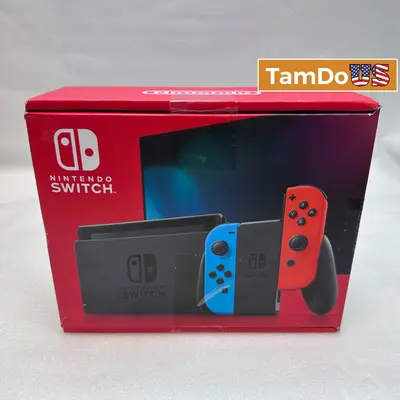 Nintendo Switch Gaming Console | Red/Blue Joycons - Thumbnail 1