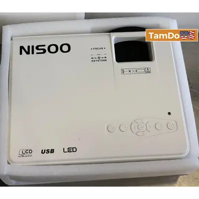 Nisoo M10 Mini Projector 1080p - Thumbnail 1