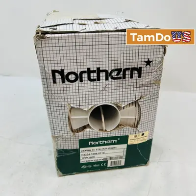 Northern 22AWG 4C CMP White Communication Cable, 1000ft Pull Box - New Open Box - Real photo at TamDo.us