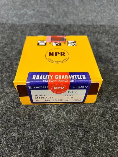 NPR Piston Ring Set STD for Toyota 5S-FE Engine, 87mm - Thumbnail 2