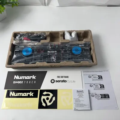 Numark DJ2GO2 Touch Portable 2-Channel Pocket DJ Controller Serato DJ Lite - Thumbnail 2