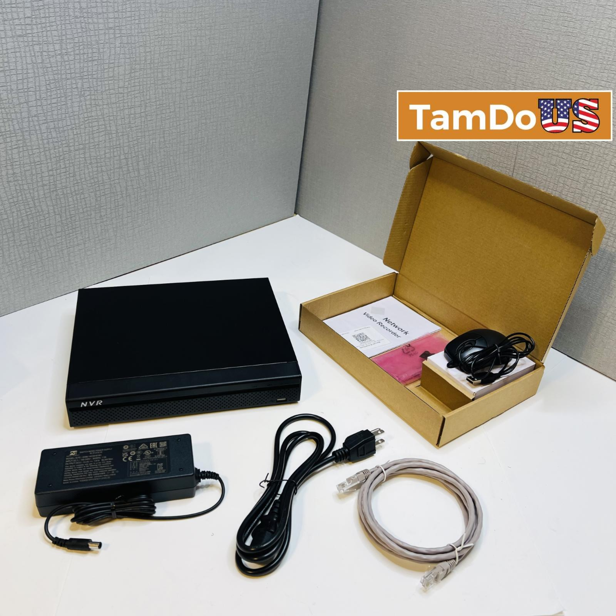 NVR Network Video Recorder DNVR4KL801-8P2, 4TB HDD, 8CH, 8PoE - Photo 1 - Real photo at TamDo.us