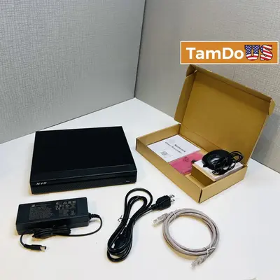 NVR Network Video Recorder DNVR4KL801-8P2, 4TB HDD, 8CH, 8PoE - Thumbnail 1
