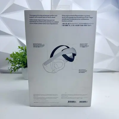 Oculus Quest 2 Elite Strap, Adjustable Head Strap for VR Headset - Thumbnail 5